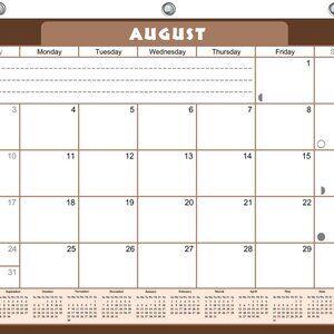 2026-2027 Academic Year 12 Months Student Calendar/ Planner for 3-Ring Binder 22